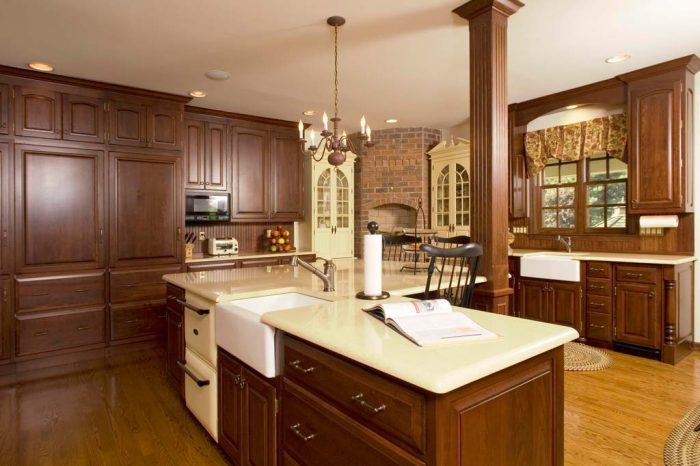 large traditional kitchen with white quartz counter tops in macungie pennsylvania designed by morris black designs