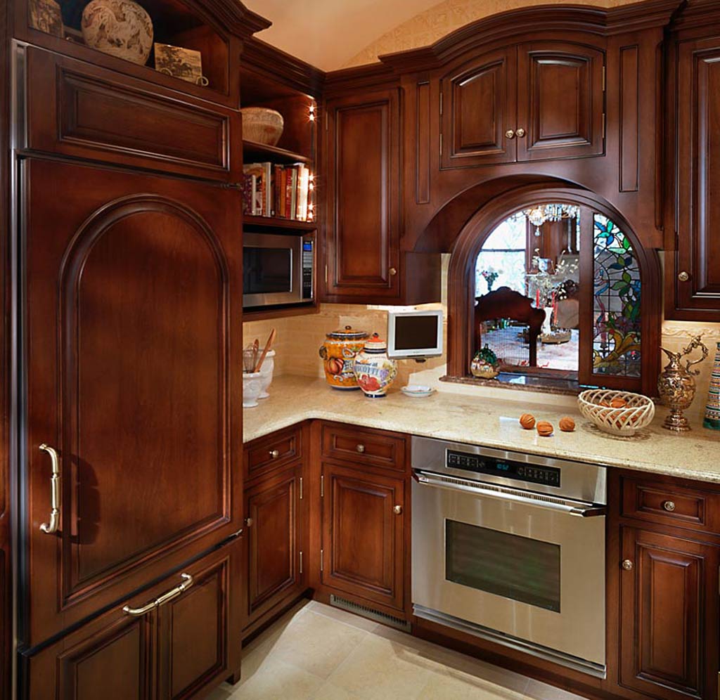 View Small Kitchen Cabinets Background