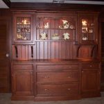 Wooden hutch with glass doors Pottstown, PA
