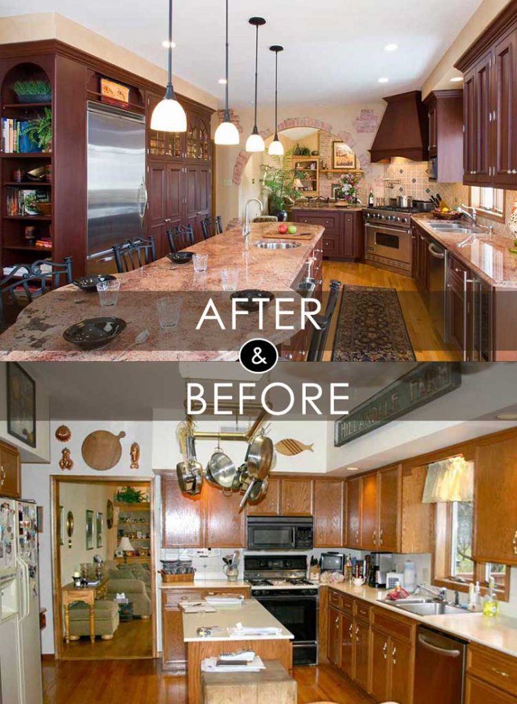amazing before and after transformation of a mediterranean kitchen