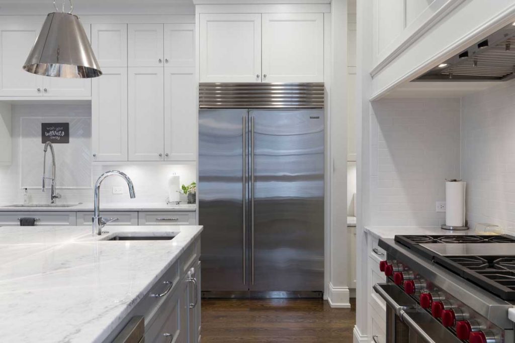 modern cabinets go perfectly with white kitchen designs in allentown pa