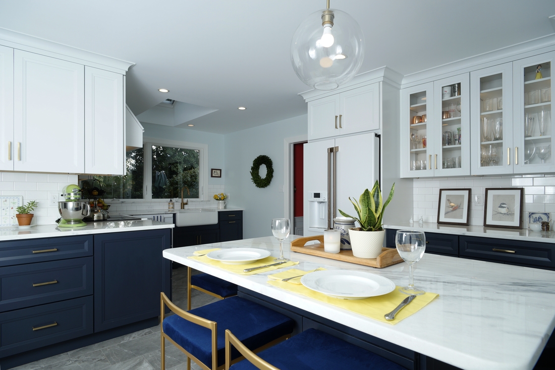 Closed concept kitchen for a separate space