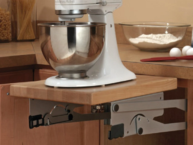 mixer lift for custom kitchen design