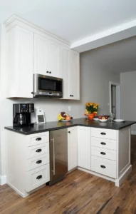 Built in Appliances in Traditional Kitchen